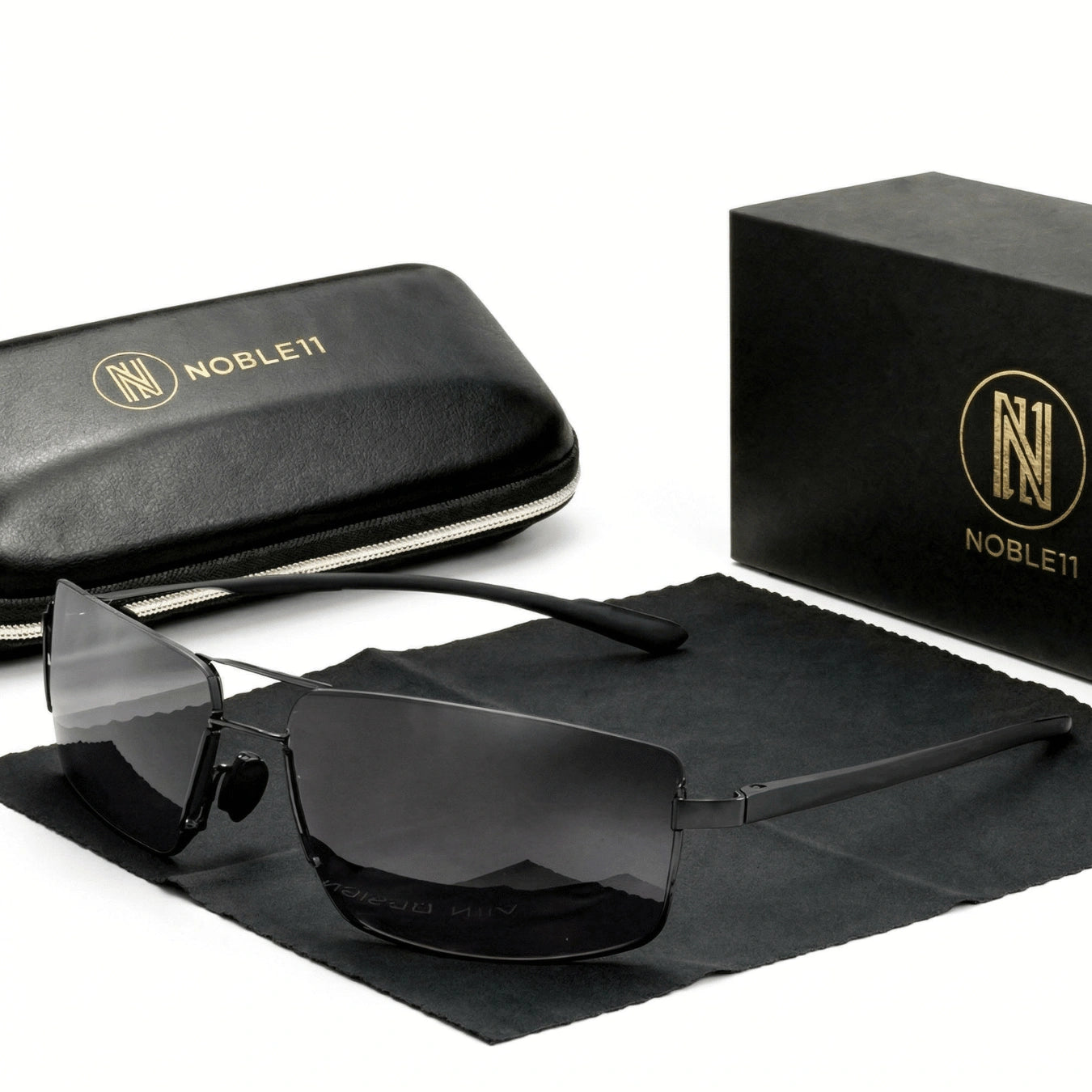 Noble11 Tyrant Sonnenbrille – Mitternacht, polarisiert, UV400