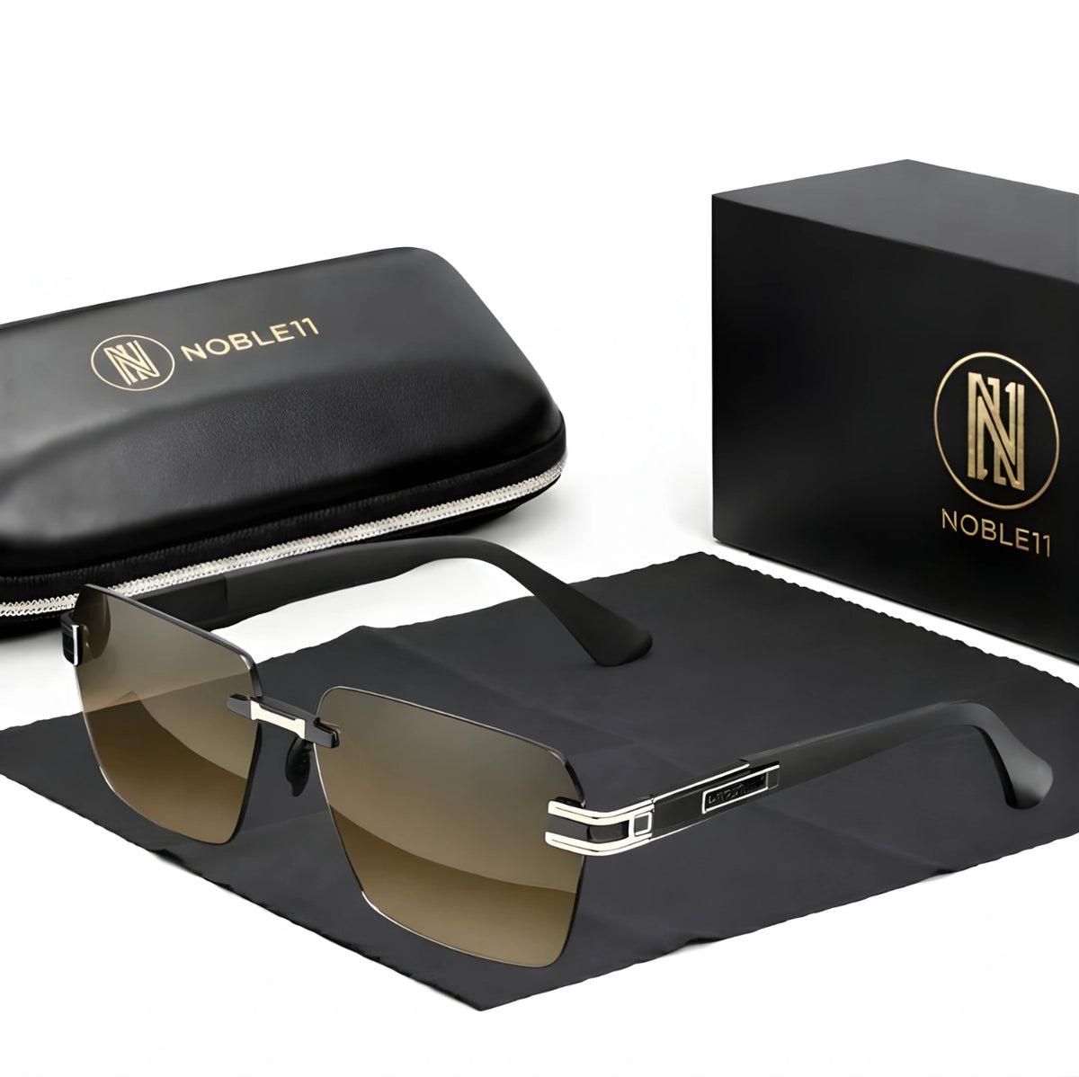 Noble11 Vertex Sonnenbrille – Aurum Verde, polarisiert, UV400