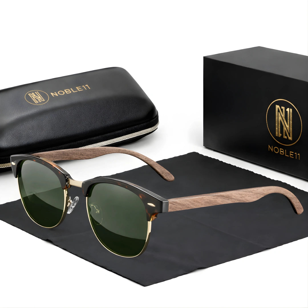 Noble11 Walden Sonnenbrille – Smaragd G15, polarisiert, UV400