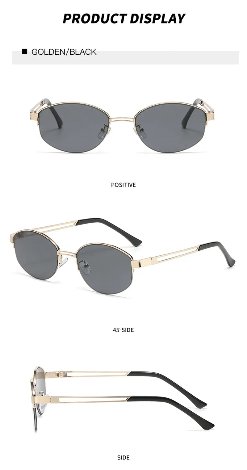 Oval-Sonnenbrille – Detailansicht 2, UV400
