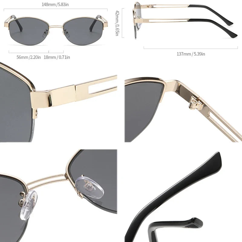 Oval-Sonnenbrille – Produktansicht 6, UV400