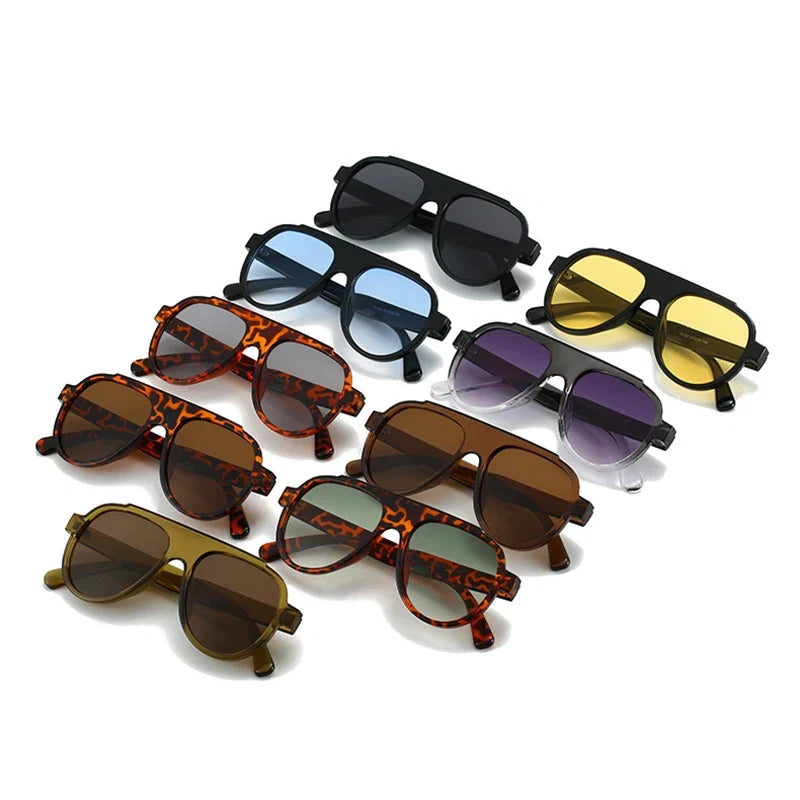 Oversize Pilot Sonnenbrille – Produktansicht 4, UV400