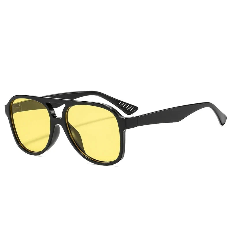 Pilot Sonnenbrille mit Doppelsteg – UV400