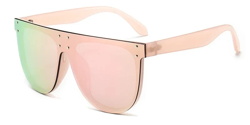 Pilot Sonnenbrille – Pink Spiegel, UV400