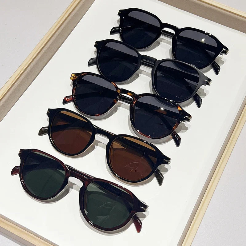 Polarisierte Oval Sonnenbrille – UV400