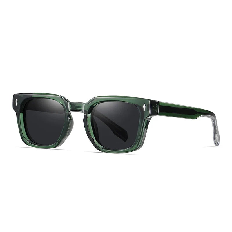 Polarisierte Retro Square Sonnenbrille - UV400