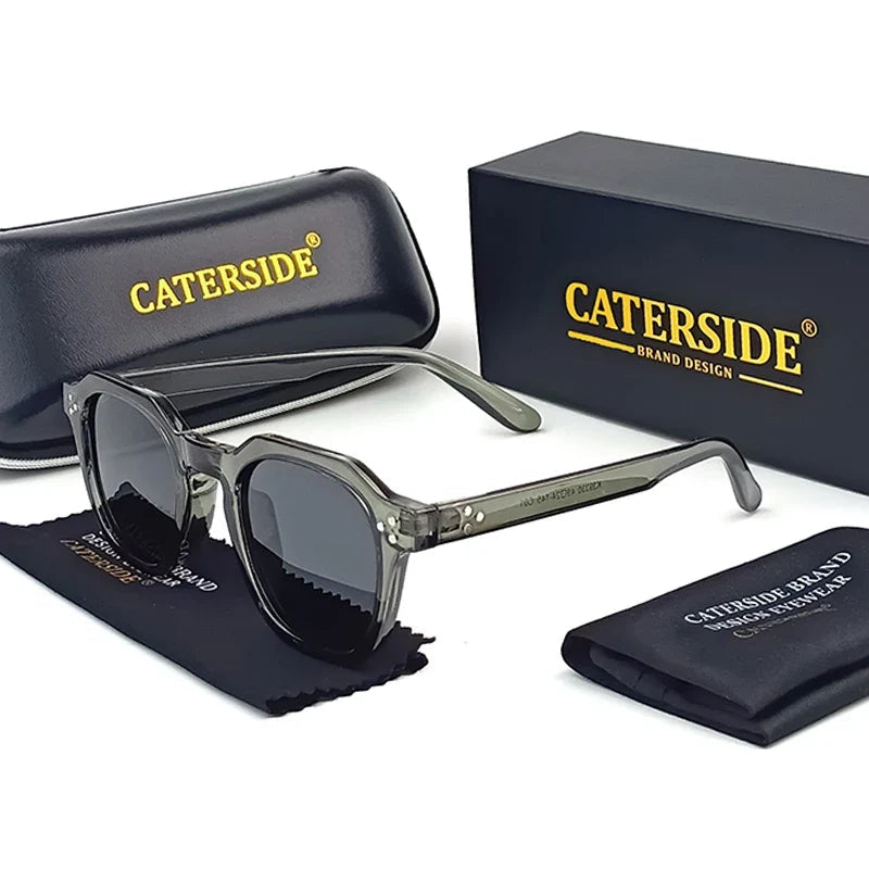Polarisierte Retro-Sonnenbrille mit TR90-Rahmen – UV400