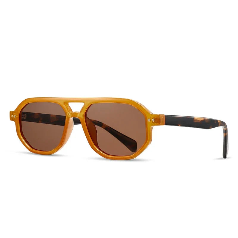 Polarisierte Sonnenbrille mit Doppelsteg – UV400