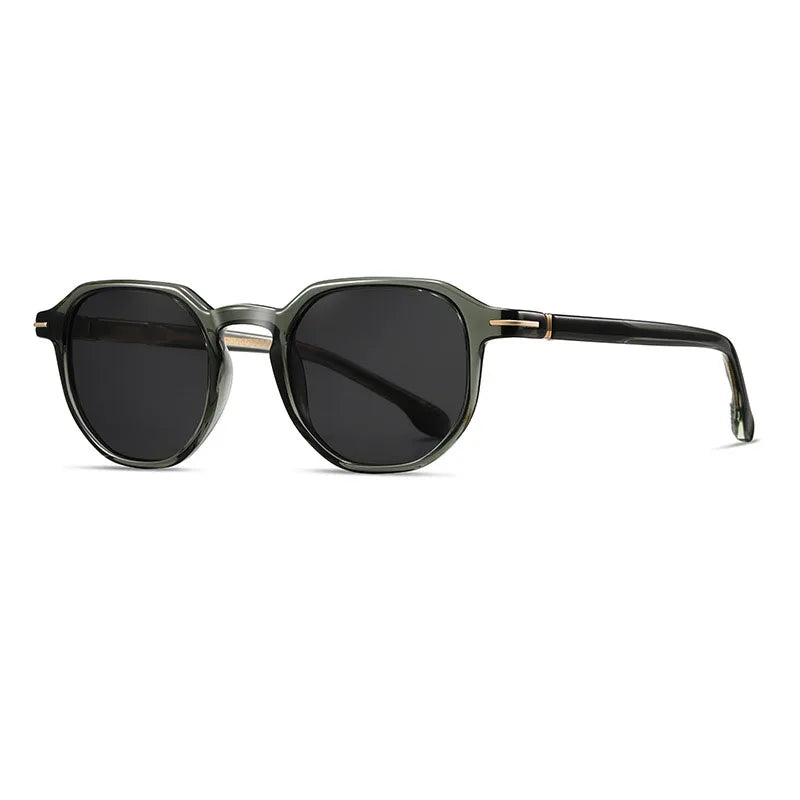Polarisierte Sonnenbrille mit Nieten – UV400