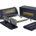 Polarisierte Sonnenbrille mit TR90-Rahmen – Grau, polarisiert, UV400