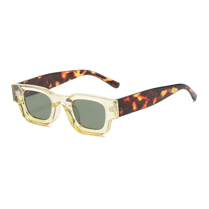 Polarisierte Vintage Square Brille – UV400