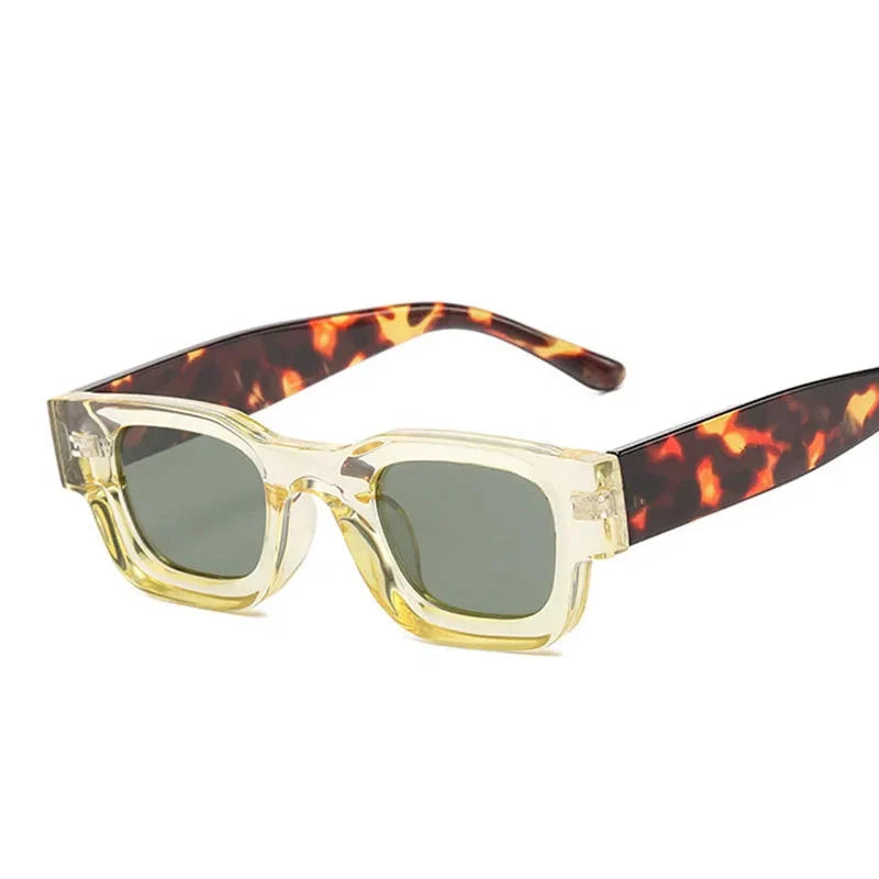 Polarisierte Vintage Square Brille Sonnenbrille – Produktansicht 1, polarisiert, UV400