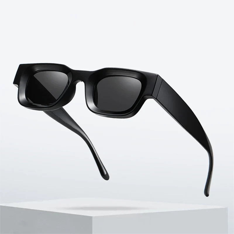 Polarisierte Vintage Square Brille Sonnenbrille – Produktansicht 3, polarisiert, UV400