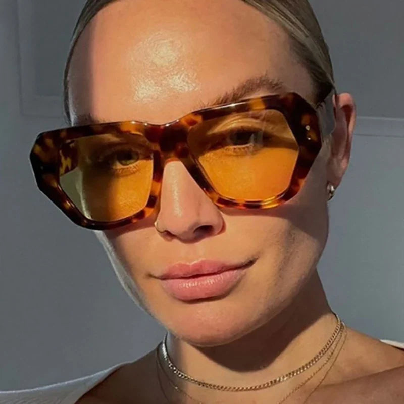 Polygon Cat-Eye Sonnenbrille – UV400