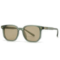 Polygon Square Sonnenbrille – Grün, UV400