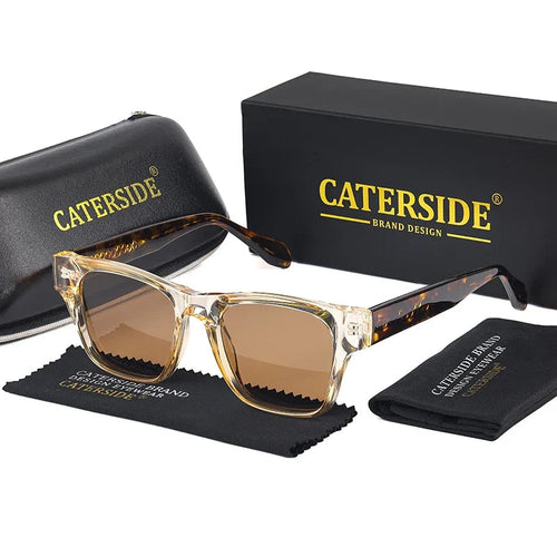 Quadratische Designer-Sonnenbrille – UV400