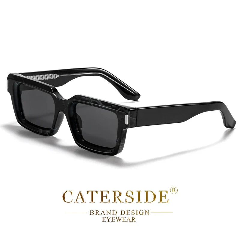 Quadratische Designer-Sonnenbrille – UV400