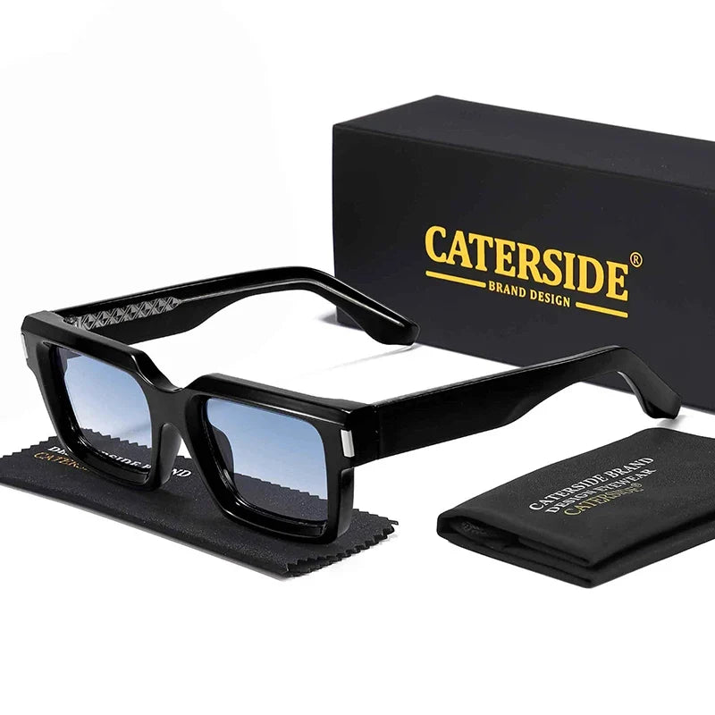 Quadratische Designer-Sonnenbrille – UV400