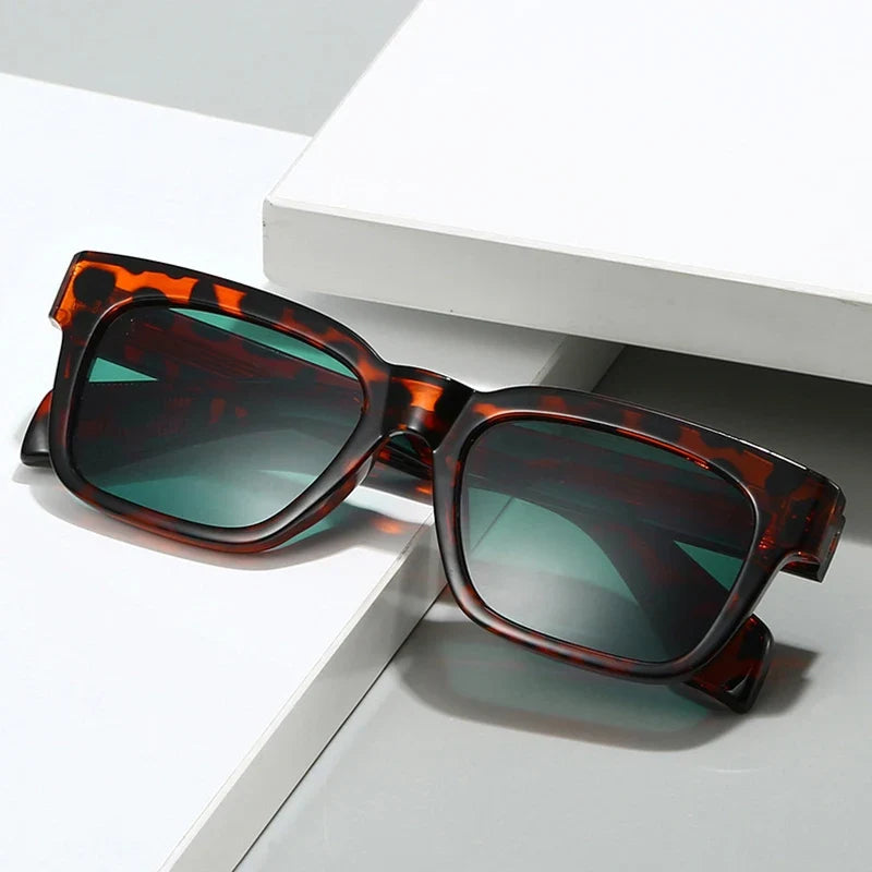 Quadratische Polarisierte Sonnenbrille - UV400