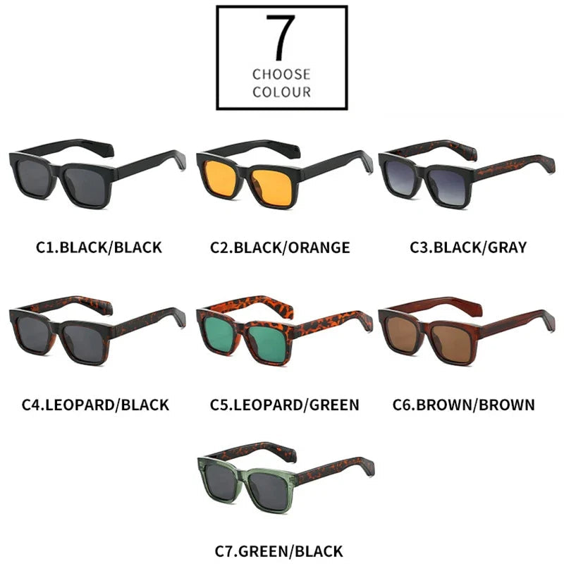 Quadratische Polarisierte Sonnenbrille - UV400