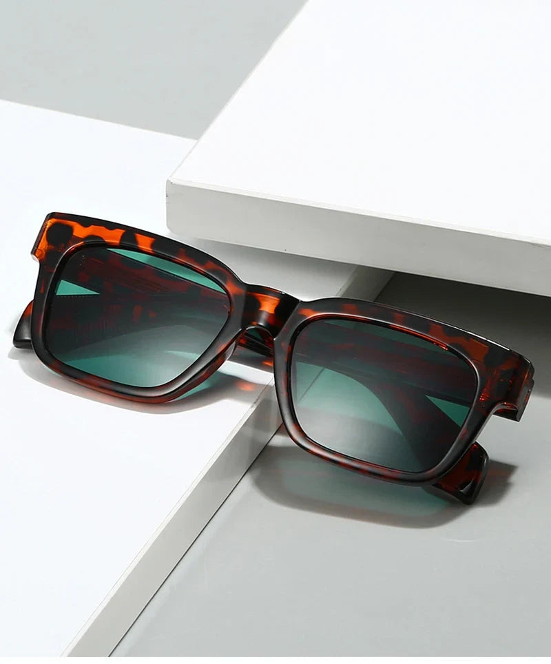Quadratische Polarisierte Sonnenbrille - UV400