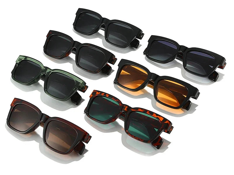 Quadratische Polarisierte Sonnenbrille - UV400