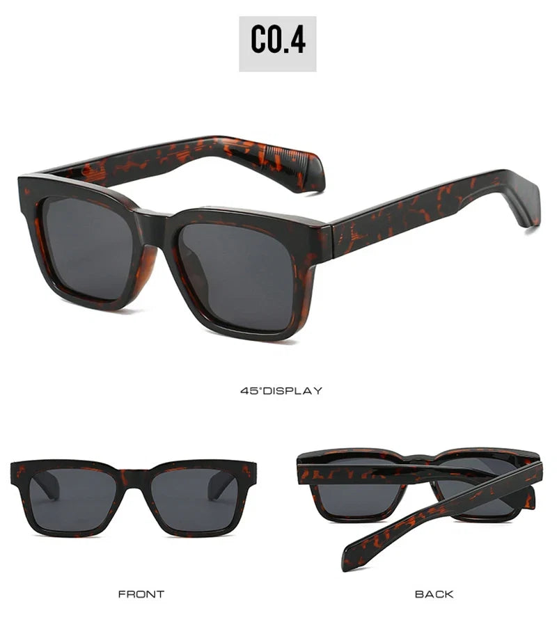 Quadratische Polarisierte Sonnenbrille - UV400
