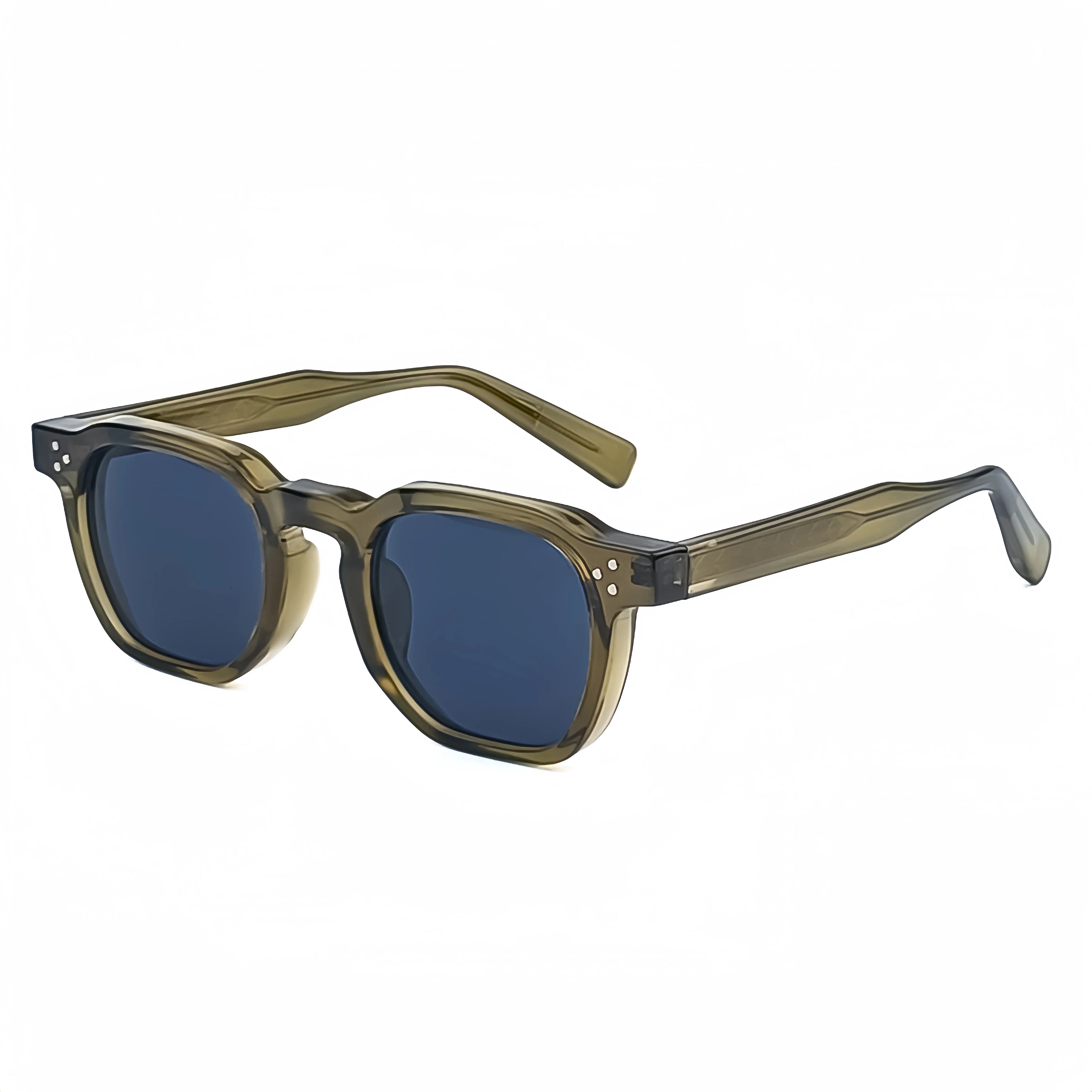 Quadratische Retro-Sonnenbrille – UV400