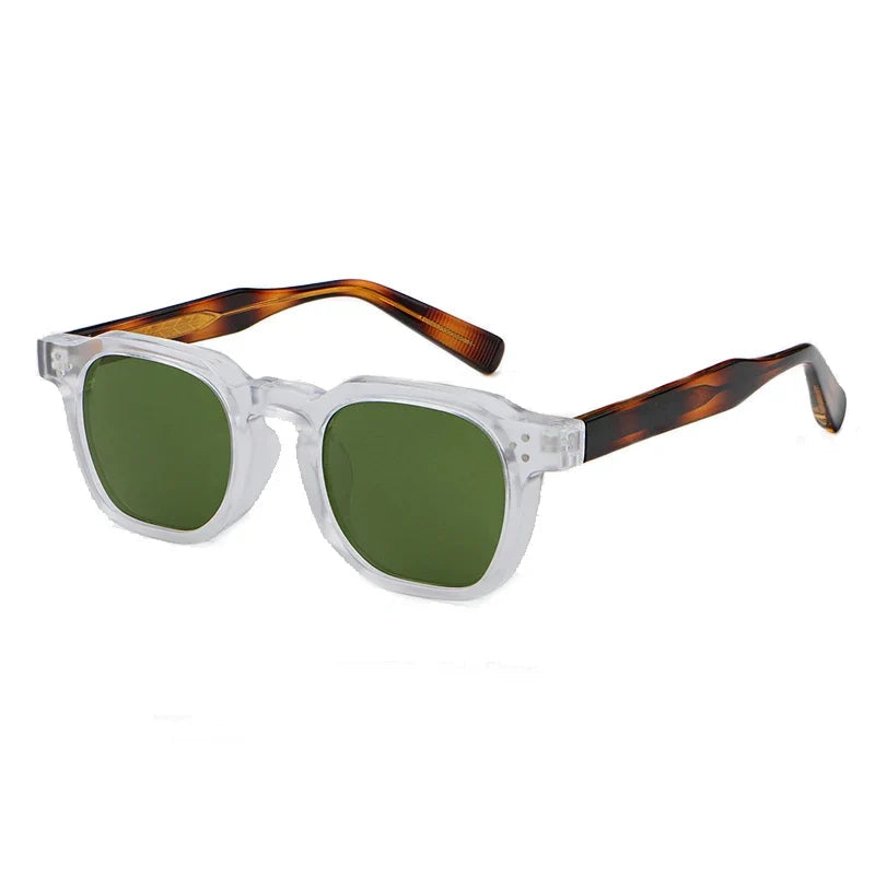 Quadratische Retro-Sonnenbrille – UV400