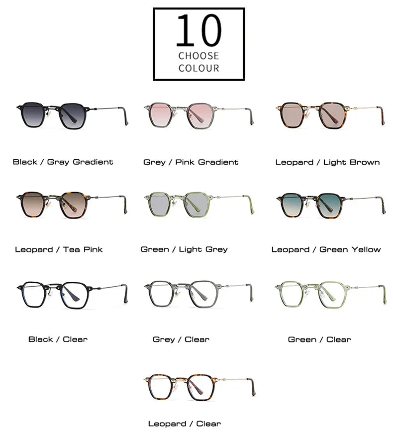 Quadratische Sonnenbrille - UV400