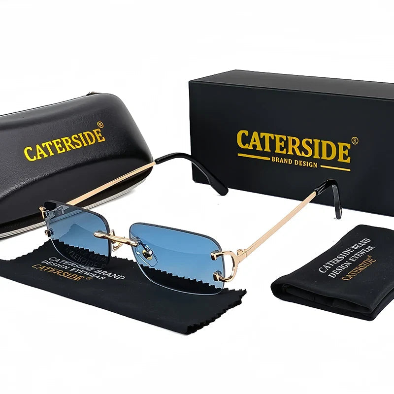 Rahmenlose Polarisierte Sonnenbrille – UV400