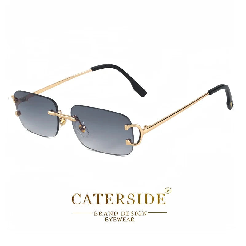 Rahmenlose Polarisierte Sonnenbrille – UV400