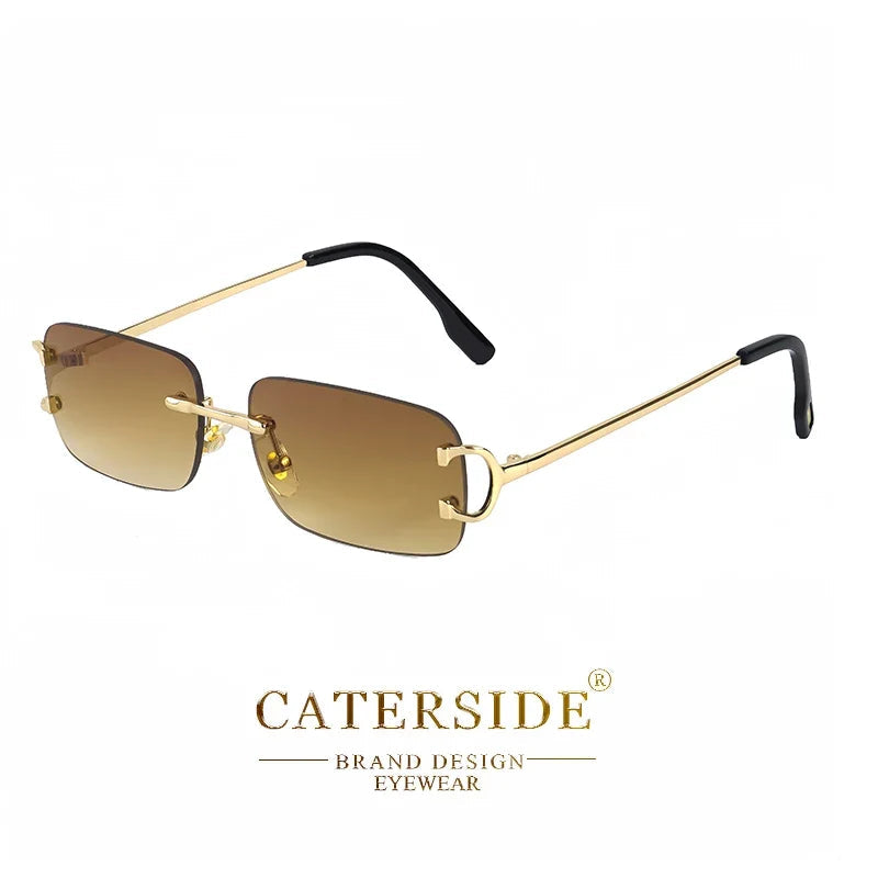 Rahmenlose Polarisierte Sonnenbrille – UV400