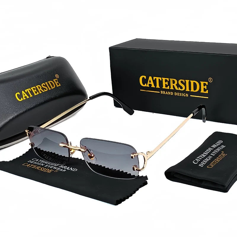 Rahmenlose Polarisierte Sonnenbrille – UV400