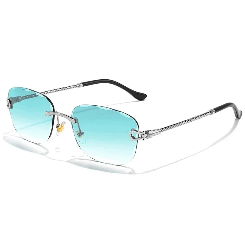 Rahmenlose Polarisierte Sonnenbrille – UV400