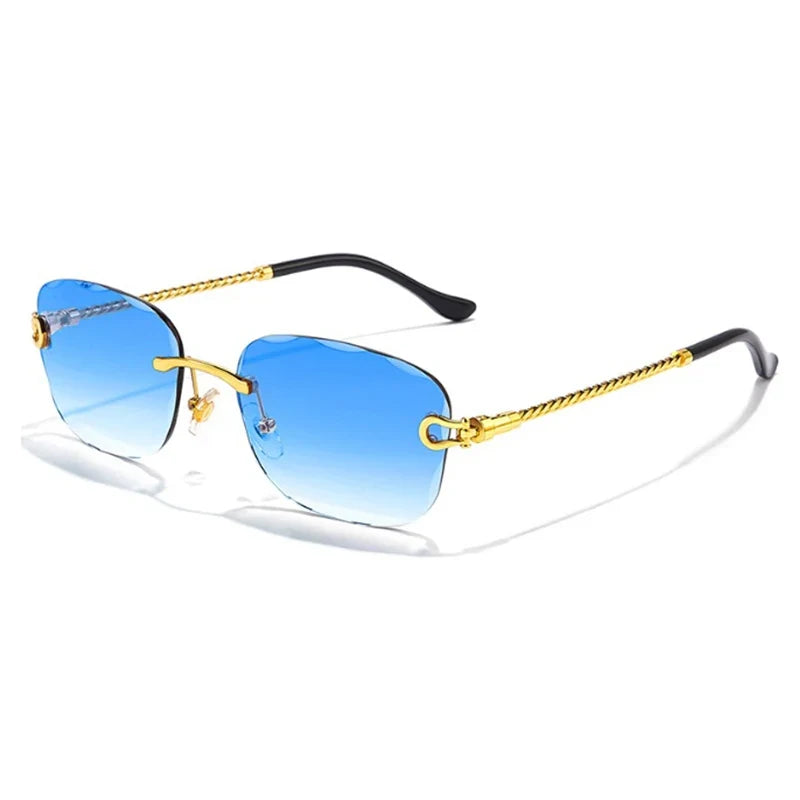 Rahmenlose Polarisierte Sonnenbrille – UV400