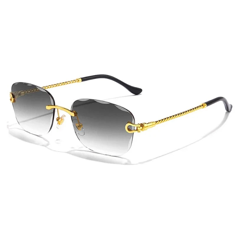 Rahmenlose Polarisierte Sonnenbrille – UV400