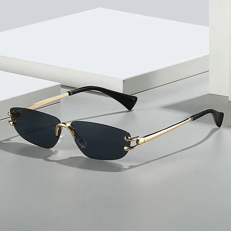 Rahmenlose Sonnenbrille - UV400