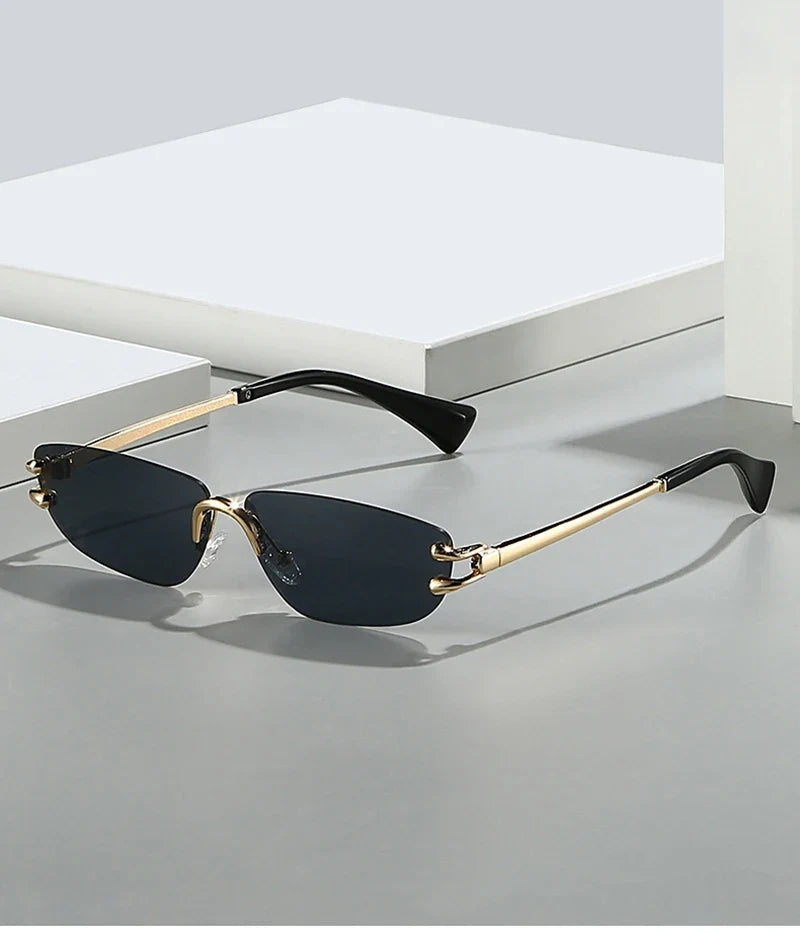 Rahmenlose Sonnenbrille - UV400