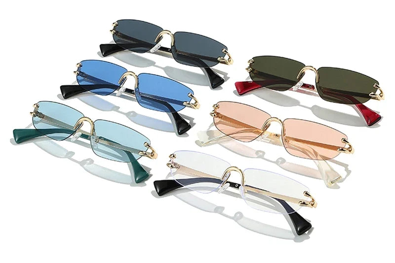 Rahmenlose Sonnenbrille - UV400