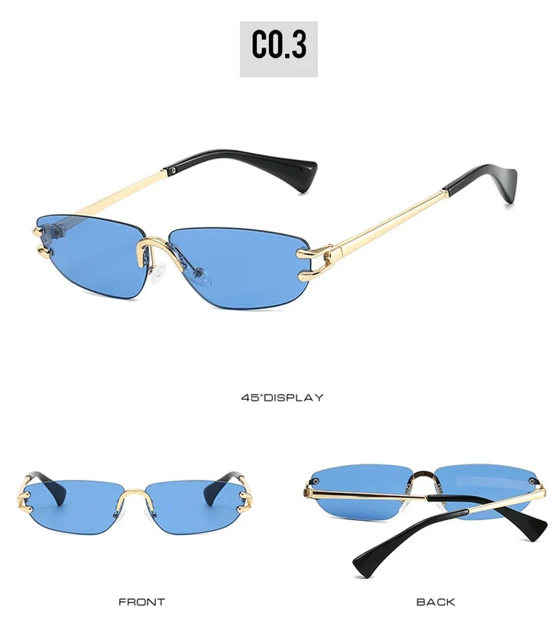 Rahmenlose Sonnenbrille - UV400