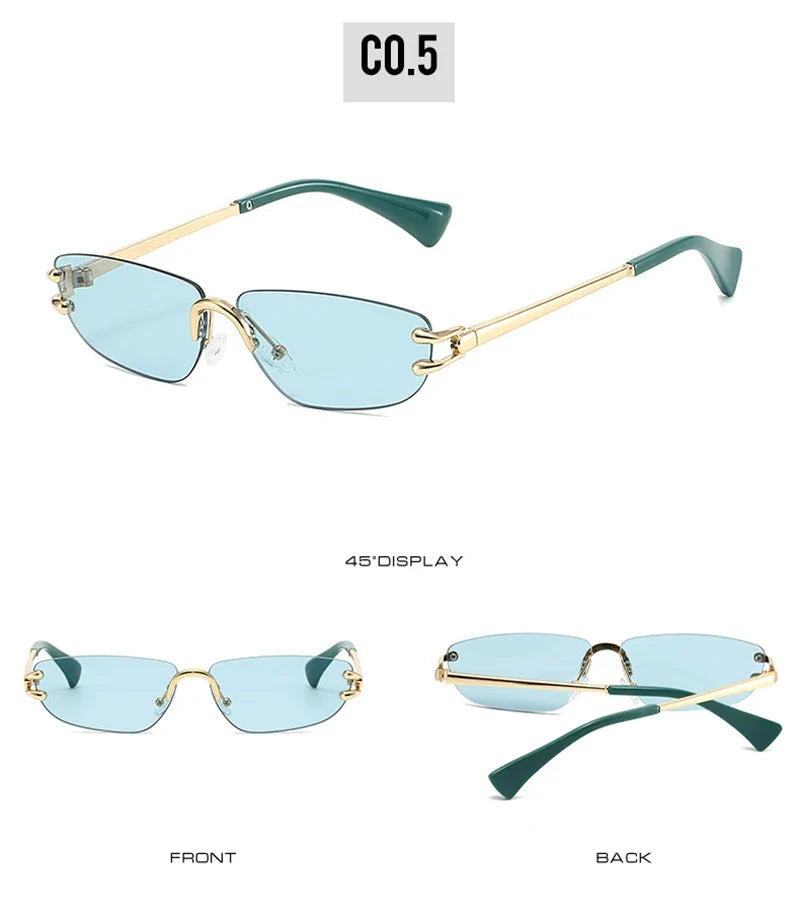 Rahmenlose Sonnenbrille - UV400