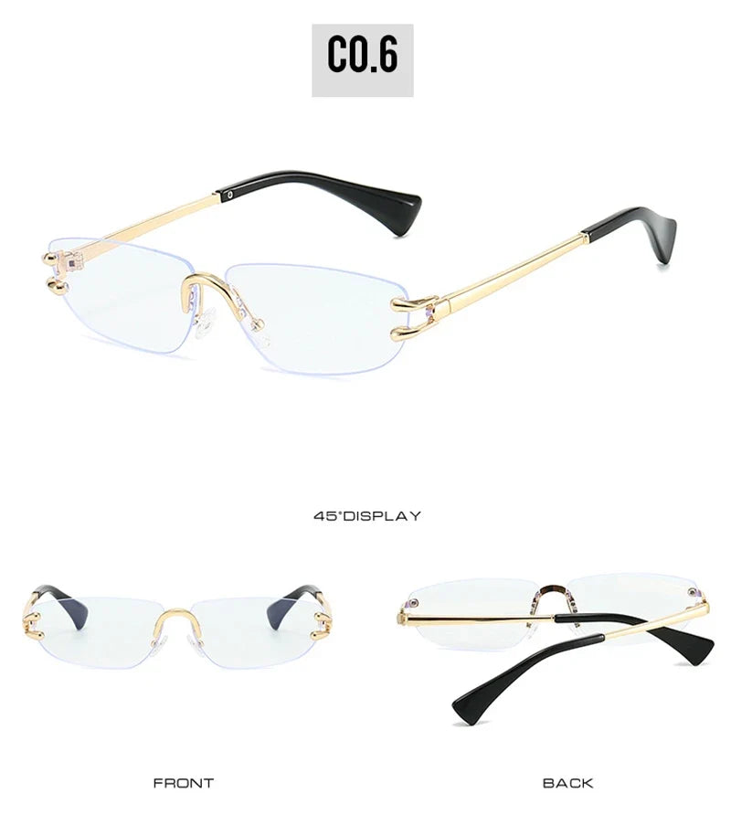 Rahmenlose Sonnenbrille - UV400