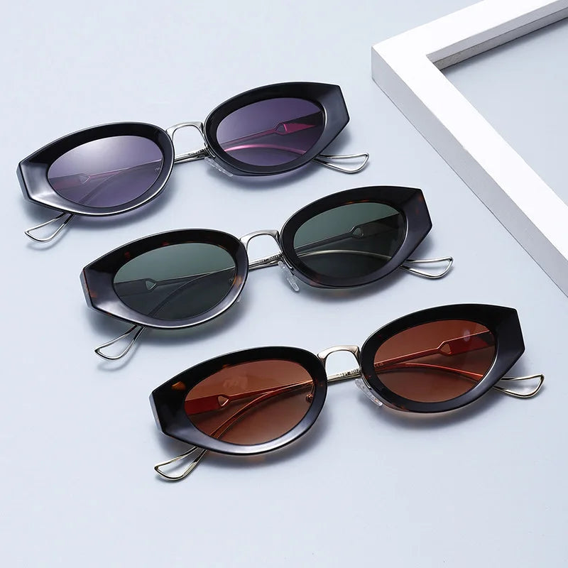 Retro Cat-Eye Sonnenbrille – UV400