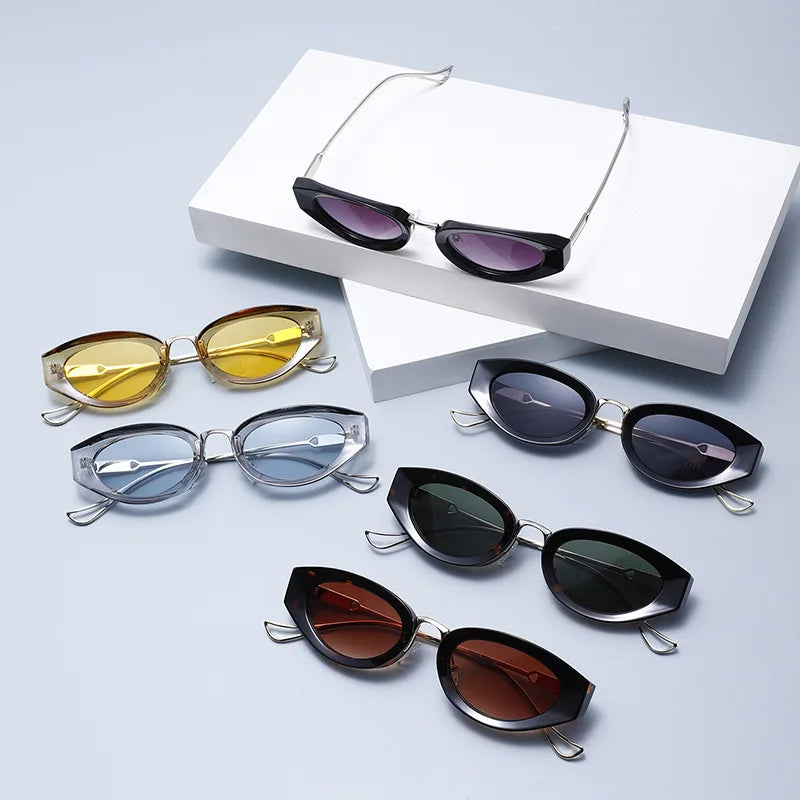 Retro Cat-Eye Sonnenbrille – UV400