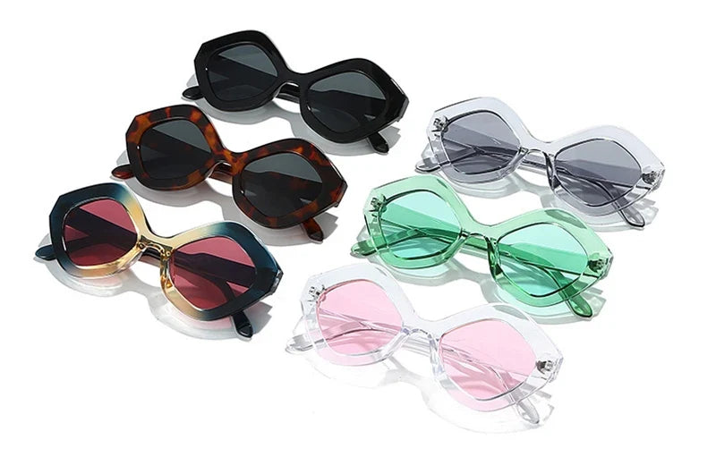 Retro Cat-Eye Sonnenbrille – UV400