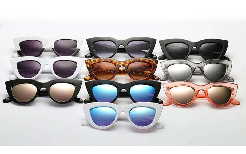 Retro Cat-Eye Sonnenbrille – UV400