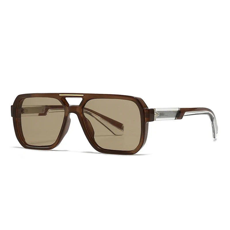Retro Double Bridge Sonnenbrille – UV400
