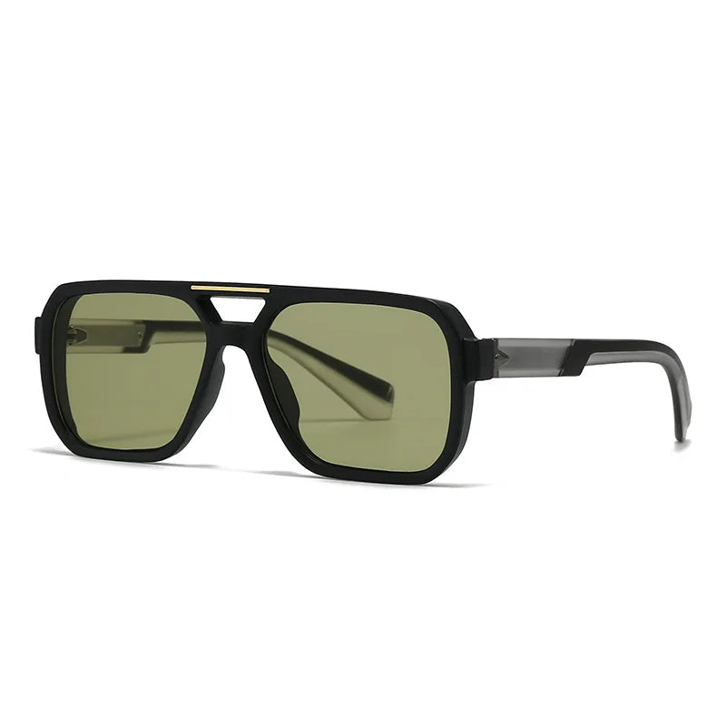 Retro Double Bridge Sonnenbrille – UV400