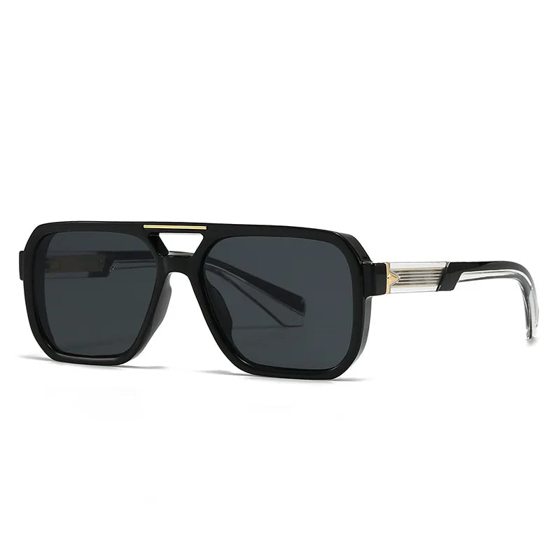 Retro Double Bridge Sonnenbrille – UV400